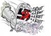 Cartoon: LUG BOOTS (small) by barbeefish tagged russian,aggression