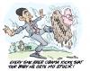 Cartoon: obama  wright (small) by barbeefish tagged obama