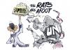Cartoon: UN nosing around (small) by barbeefish tagged stimulus
