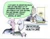 Cartoon: UNIVERSAL HEALTH CARE (small) by barbeefish tagged seniors