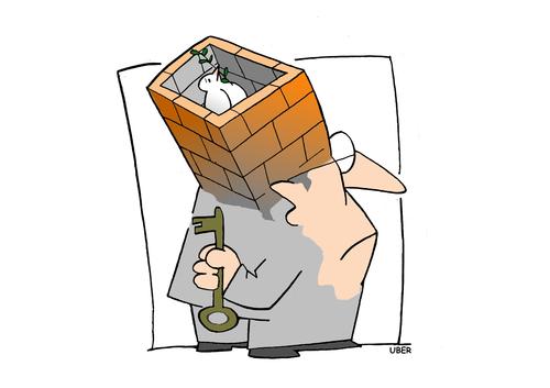 Cartoon: WAITING FOR THE FALL (medium) by uber tagged peace,illustration,friede,friedenstaube,gefangenschaft,gefängnis,freiheit