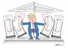 Cartoon: MUOIA LA TESLA (small) by uber tagged musk,trump,auto,tesla