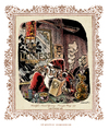 Cartoon: Santa Claus Rudolph Rebellion (small) by ian david marsden tagged santa,claus,rudolph,golden,triangle,mekong,opium,heavy,weapons,hallucinations,antique,copper,engraving,vintage