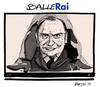 Cartoon: Deleted Ballaro (small) by portos tagged rai,tv,berlusconi,vespa