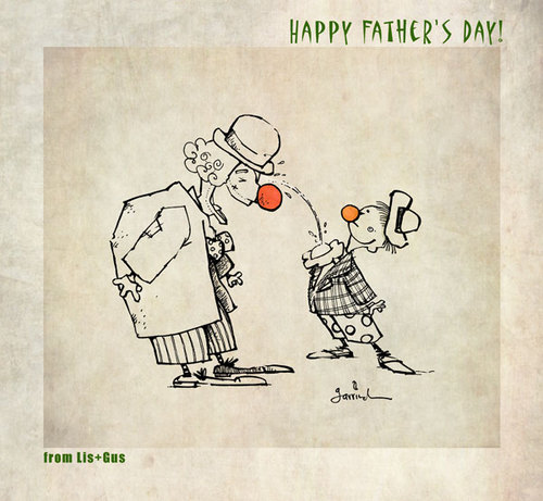 Cartoon: Father and son (medium) by Garrincha tagged fathers