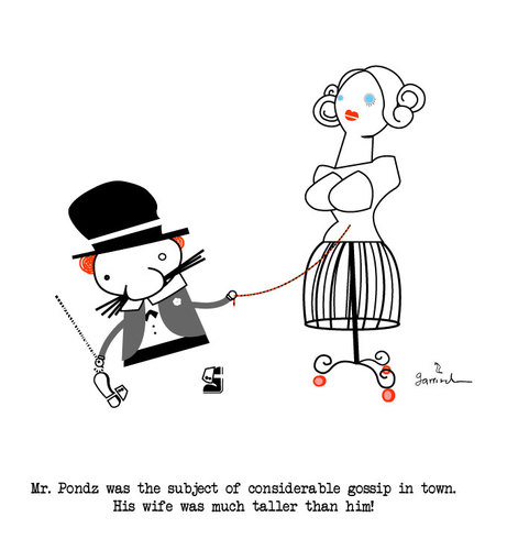 Cartoon: Mr. Pondz (medium) by Garrincha tagged illustration,vector