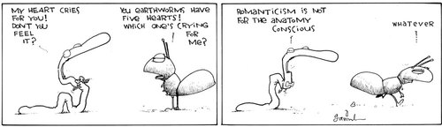 Cartoon: Romanticism (medium) by Garrincha tagged comic,strips