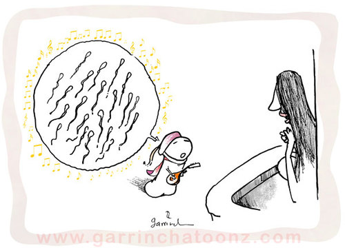 Cartoon: Serenade (medium) by Garrincha tagged 