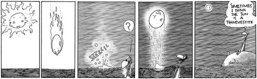Cartoon: Understanding chaos (medium) by Garrincha tagged comic,strips