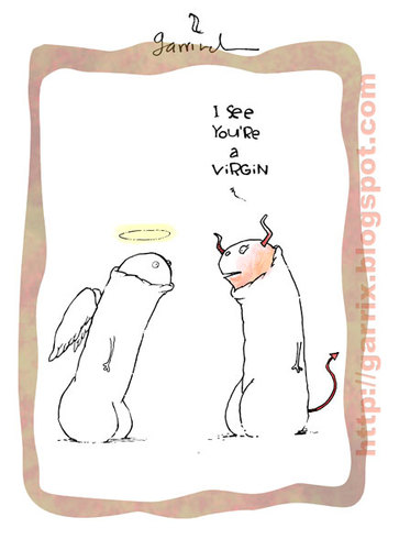 Cartoon: Virgin (medium) by Garrincha tagged 