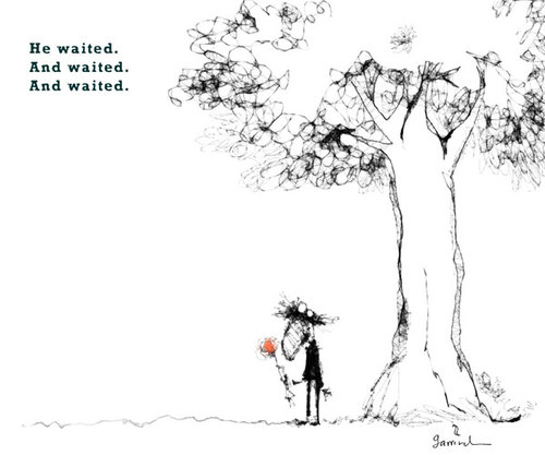 Cartoon: Wait (medium) by Garrincha tagged ilos