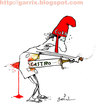 Cartoon: Bad choice (small) by Garrincha tagged castro cuba politics