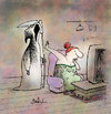 Cartoon: Bad moment (small) by Garrincha tagged gag cartoon garrincha death tv