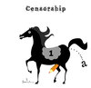 Cartoon: Censorship (small) by Garrincha tagged ilos