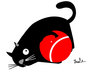 Cartoon: Good luck cat. (small) by Garrincha tagged ilo