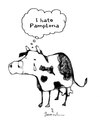 Cartoon: Pamplona (small) by Garrincha tagged sketch