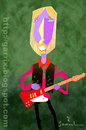 Cartoon: Tom Petty (small) by Garrincha tagged music,rock