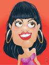 Cartoon: Lily Allen (small) by buzz tagged lily