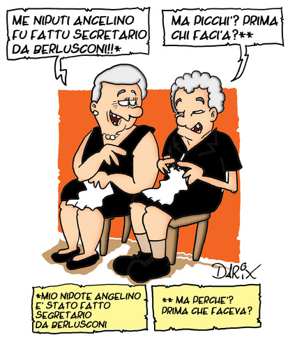 Cartoon: Me Niputi... (medium) by darix73 tagged alfano
