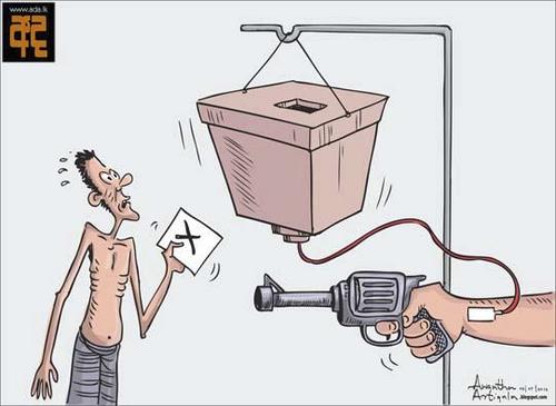 Cartoon: vote (medium) by awantha tagged vote