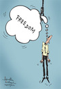 Cartoon: Freedom (small) by awantha tagged freedom