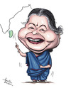 Cartoon: Jayalalitha (small) by awantha tagged jayalalitha