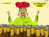 Cartoon: Kastenloser Inder (small) by boogieplayer tagged katernloser,inder