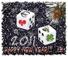 Cartoon: HAPPY NEW YEAR.. (small) by saadet demir yalcin tagged saadet syalcin sdy 2011 newyear