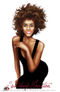 Cartoon: WHITNEY HOUSTON (small) by saadet demir yalcin tagged saadet,sdy,whitney,houston,singer,music,woman,youngdead