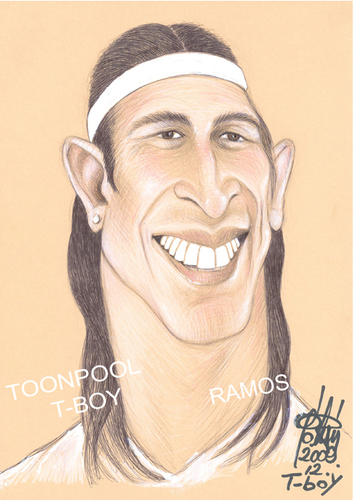 Cartoon: RAMOS (medium) by T-BOY tagged ramos