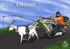 Cartoon: ECO  ENGINE (small) by T-BOY tagged eco,engine