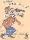 Cartoon: RUNNING FRESH NEWS (small) by T-BOY tagged running,fresh,news