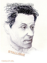 Cartoon: STALLONE (small) by T-BOY tagged sta
