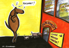 Cartoon: . (small) by LA RAZZIA tagged dog,shopping,super,market,einkaufen,tall