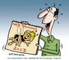 Cartoon: Entwarnung! (small) by Nottel tagged weltuntergang,katastrophen,mayakalender