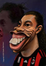 Cartoon: Ronaldinho Caricatura (small) by guidosalimbeni tagged milan,milano,calcio,soccer,caricature,football