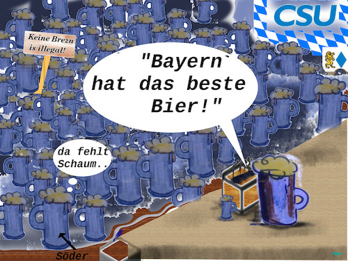 Cartoon: ver A r schermittwoch (medium) by wheelman tagged politischer,aschermittwoch