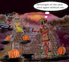 Cartoon: unhappy halloween (small) by wheelman tagged halloween,scarecrow