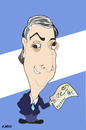 Cartoon: Nestor Kirchner (small) by Rick FC tagged kirchner