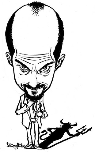 Cartoon: Bernd Stromberg (medium) by stieglitz tagged bernd,stromberg,rainer,maria,herbst,karikatur