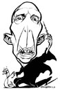 Cartoon: Ralph Fiennes Voldemort (small) by stieglitz tagged ralph,fiennes,voldemort,karikatur,caricature