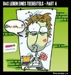 Cartoon: Am Morgen danach ... (small) by BRAINFART tagged comic,cartoon,character,brainfart,toonpool,art,kunst,witzig,spass,lustig,fun,funny,laugh,lachen,facebook,morgen,tee,teebeutel