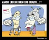 Cartoon: Liebe kennt keine Grenzen (small) by BRAINFART tagged omi,comic,cartoon,character,brainfart,humor,lustig,witzig,spass,zähne,alter,grossmutter,grossvater,art,lachen,facebook,toonpool
