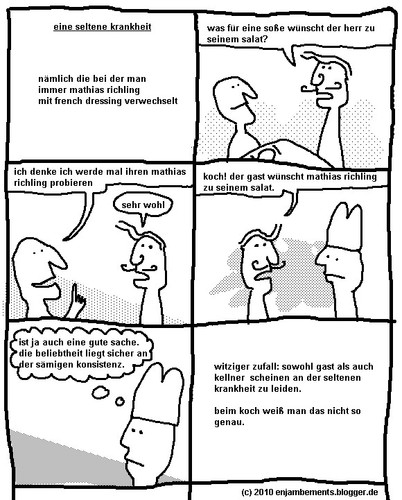 Cartoon: Ein Comic über Konsistenz (medium) by gloiman tagged bjkbjk,hkjh