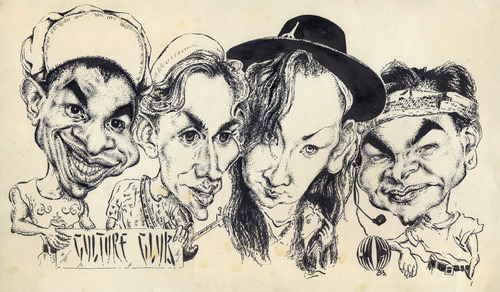 Cartoon: Culture club (medium) by Grosu tagged culture,club,music