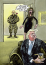 Cartoon: Besuch (small) by sobecartoons tagged trump,putin,wahlsieg,amerikas,neuer,präsident