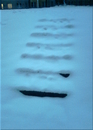 Cartoon: Treppe im Schnee (small) by lesemaus tagged märz,schnee