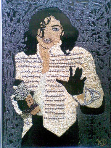 Cartoon: Michael Jackson (medium) by dkovats tagged jackson