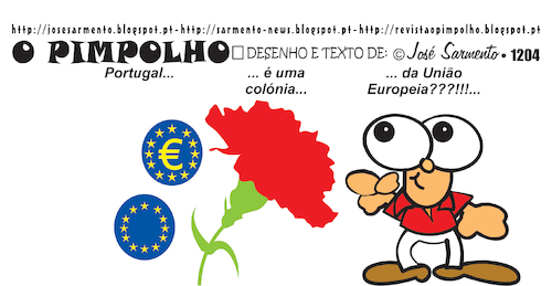 Cartoon: O Pimpolho (medium) by jose sarmento tagged pimpolho