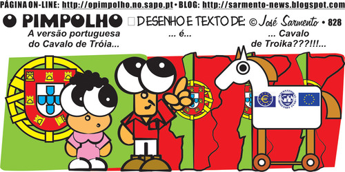 Cartoon: Pimpolho (medium) by jose sarmento tagged pimpolho